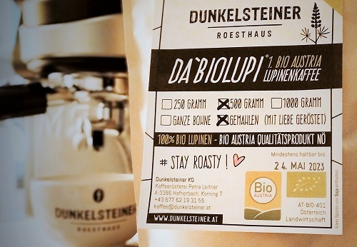 1. BIO AUSTRIA Lupinenkaffee Österreichs 1. BIO AUSTRIA Lupinenkaffee Österreichs