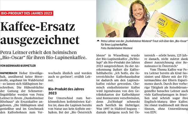 © NÖN - Bericht über den Sieger-Award